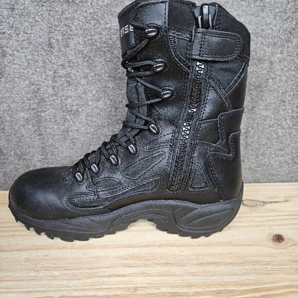 Converse Tactical Combat Leather Boot C8878 Thinsulate Size 8.5W Zip - Picture 8 of 11